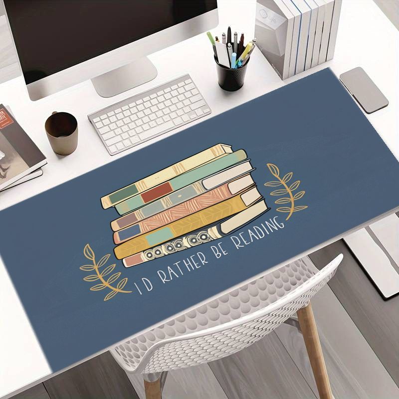 Desk Setup Ergonomics - Brand Large Mouse Pad Iron Art