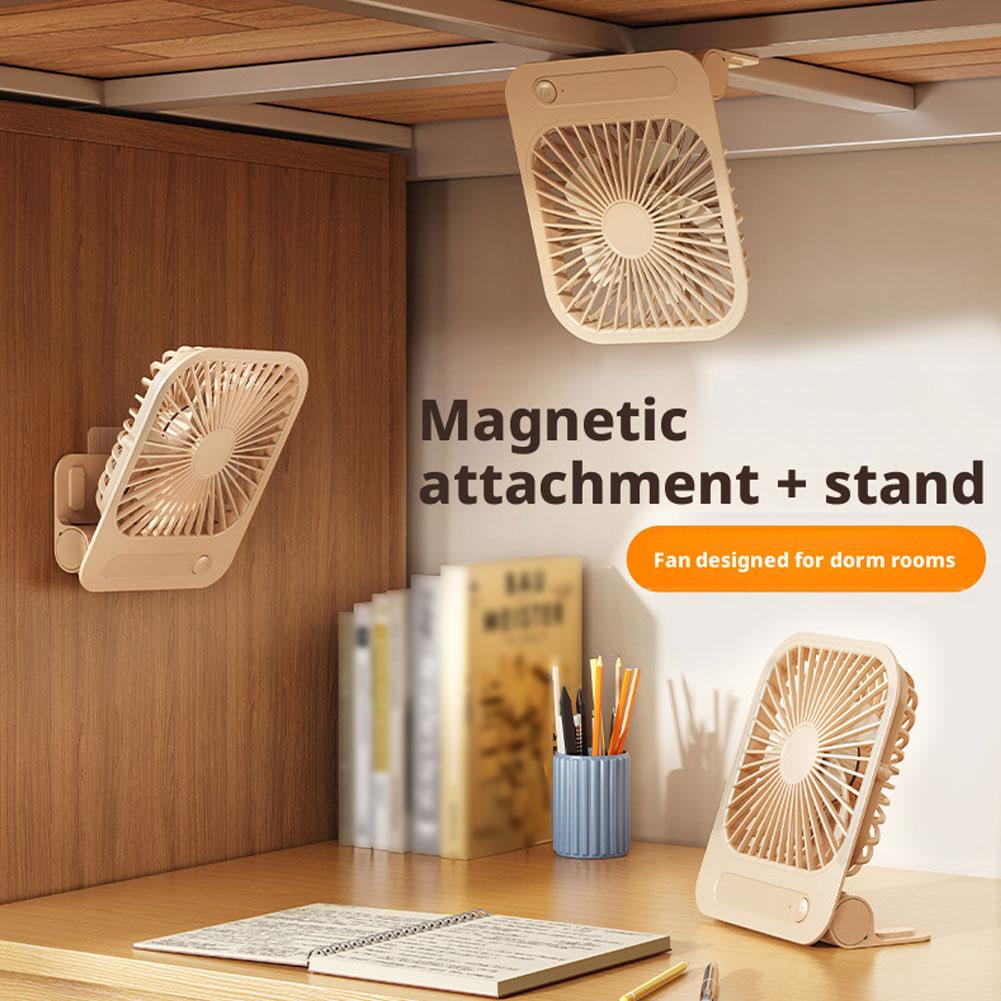 Desk Setup Equipment - Ultra-thin Magnetic Cooling Fan Table Desk
