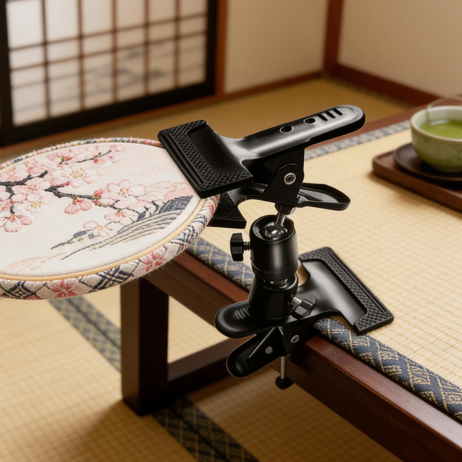 Desk Setup Equipment - Embroidery Holder Heavy Duty Adjustable Portable