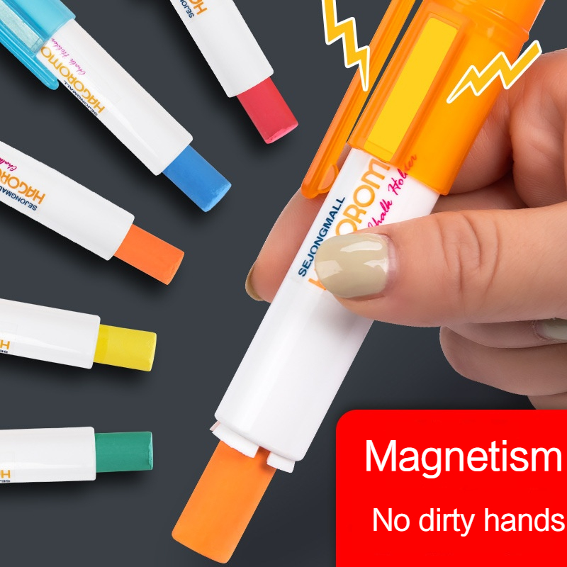 Pen Cup Magnetic - Magnetic Durable Chalk Holder Clip for