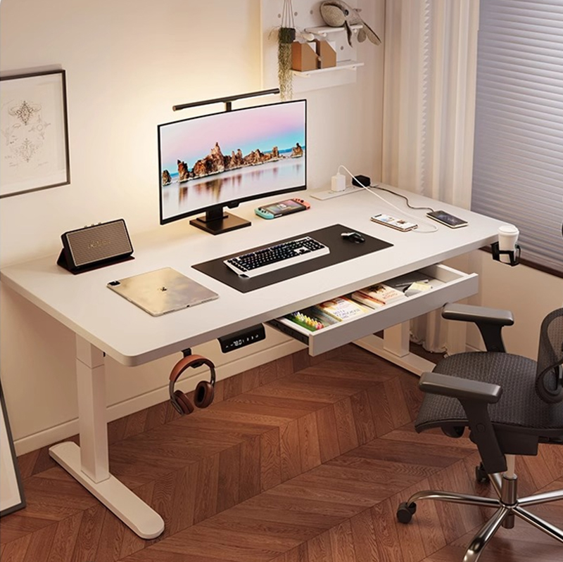 Desk Setup Ergonomics - Modern Iron Dual Motor Electric Standing