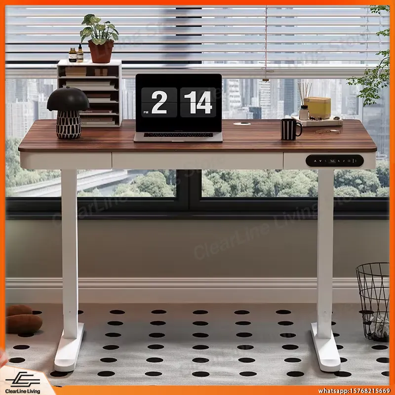 Desk Setup Ergonomics - Electric Height Adjustable Gaming Desk with