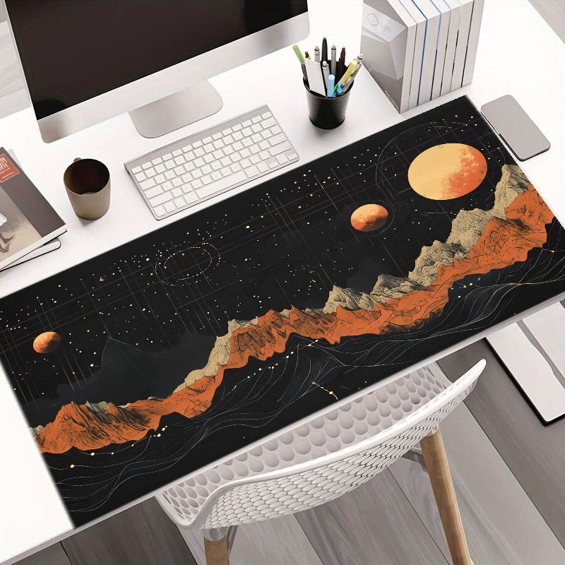Desk Setup Ergonomics - Brand Cloud Dragon Iron Mouse Pad