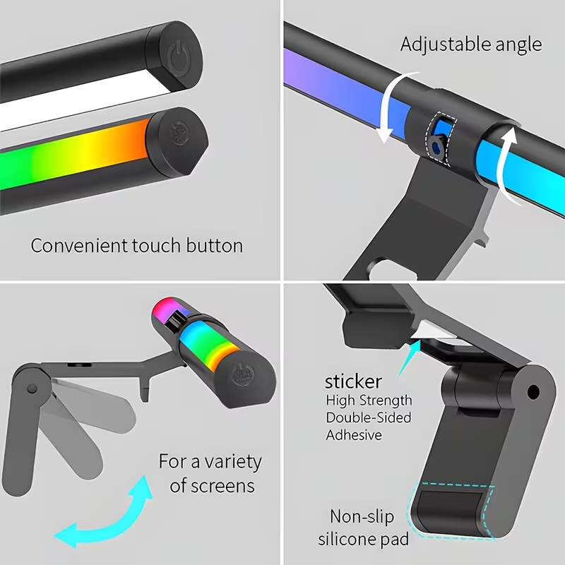 LED Monitor Light Bar With Rem - Desk Setup Light ulasan dan harga