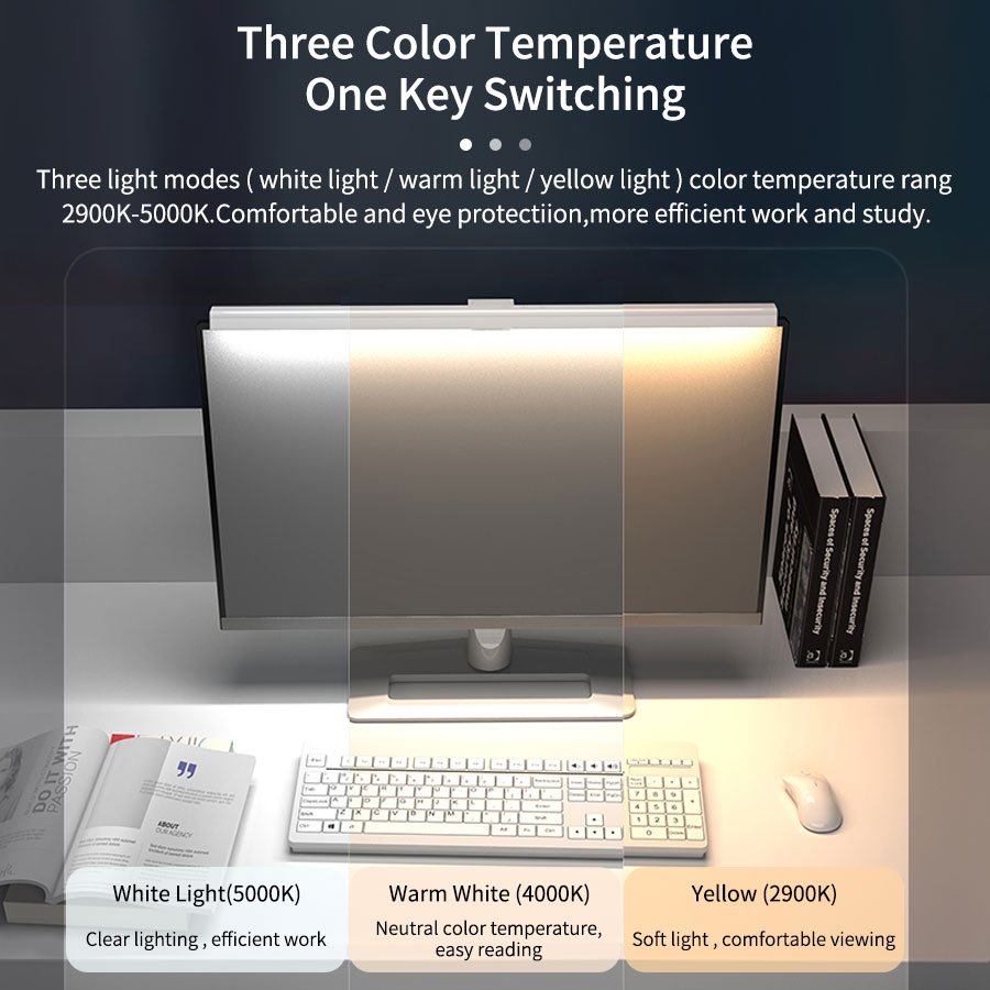 50cm Computer Monitor Light Ba - Desk Setup Light ulasan dan harga