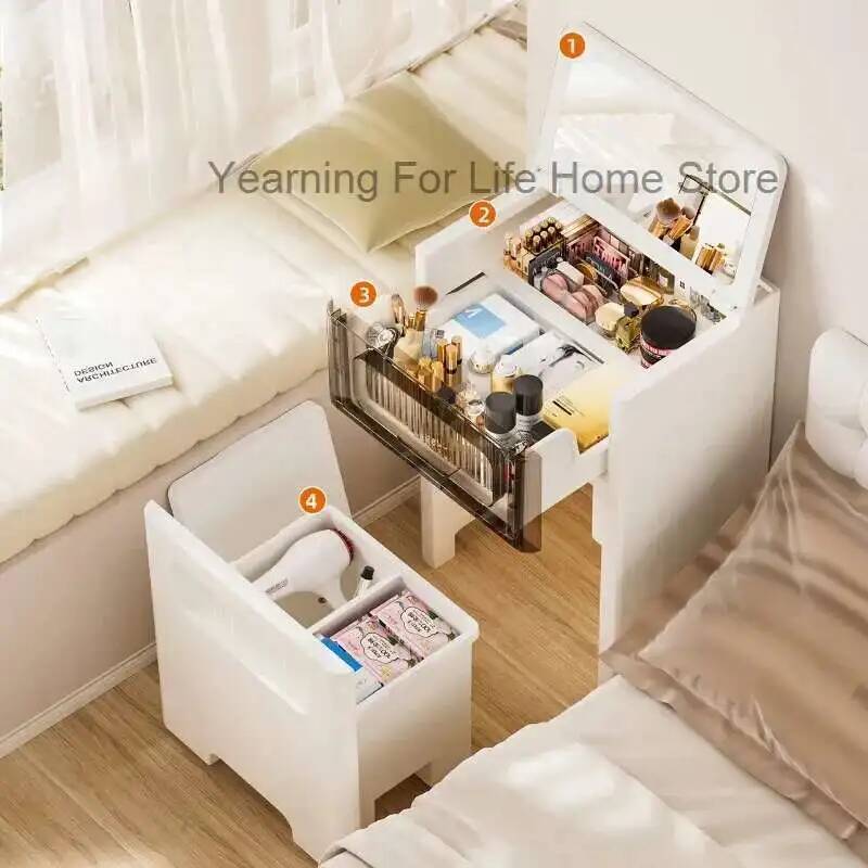 Desk Dresser Vanity with in 1  - Desk Setup Bedroom ulasan dan harga