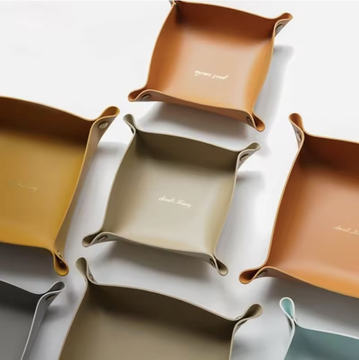 Nordic Style Leather Storage T - Cable Box Organizer ulasan dan harga