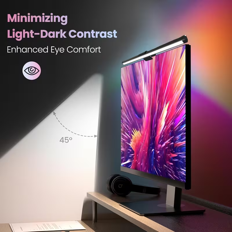 Monitor Light Bar LED Computer - Desk Setup Lamp ulasan dan harga