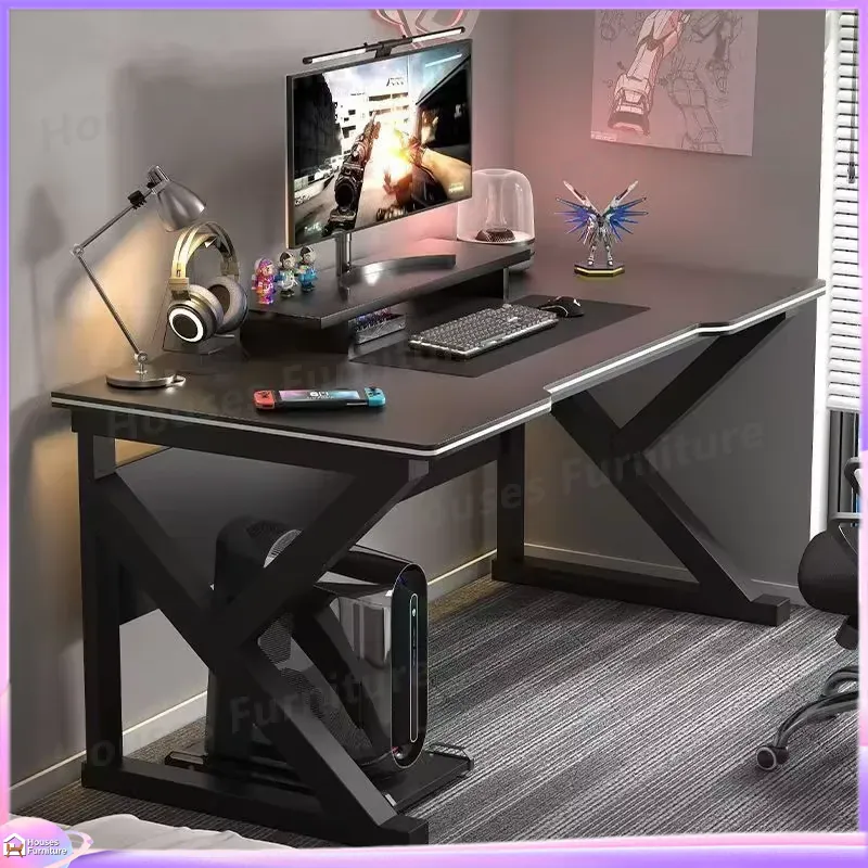 Cafe Metal Gaming Desk Black M - Desk Setup Ergonomics ulasan dan harga