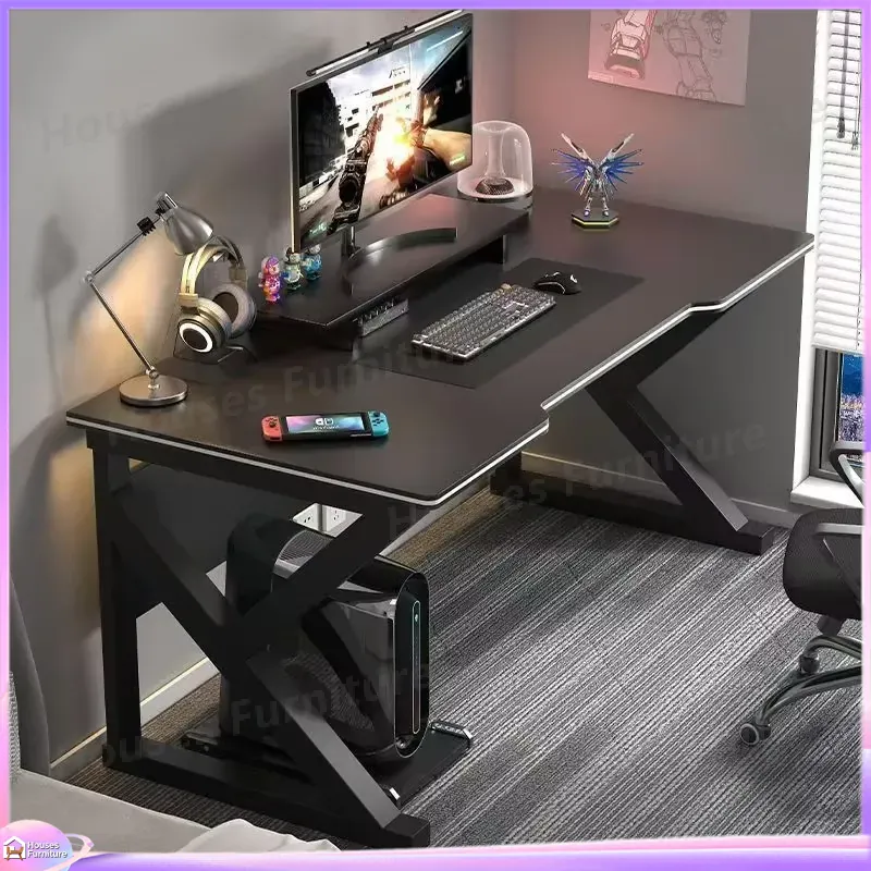 Cafe Metal Gaming Desk Black M - Desk Setup Ergonomics ulasan dan harga