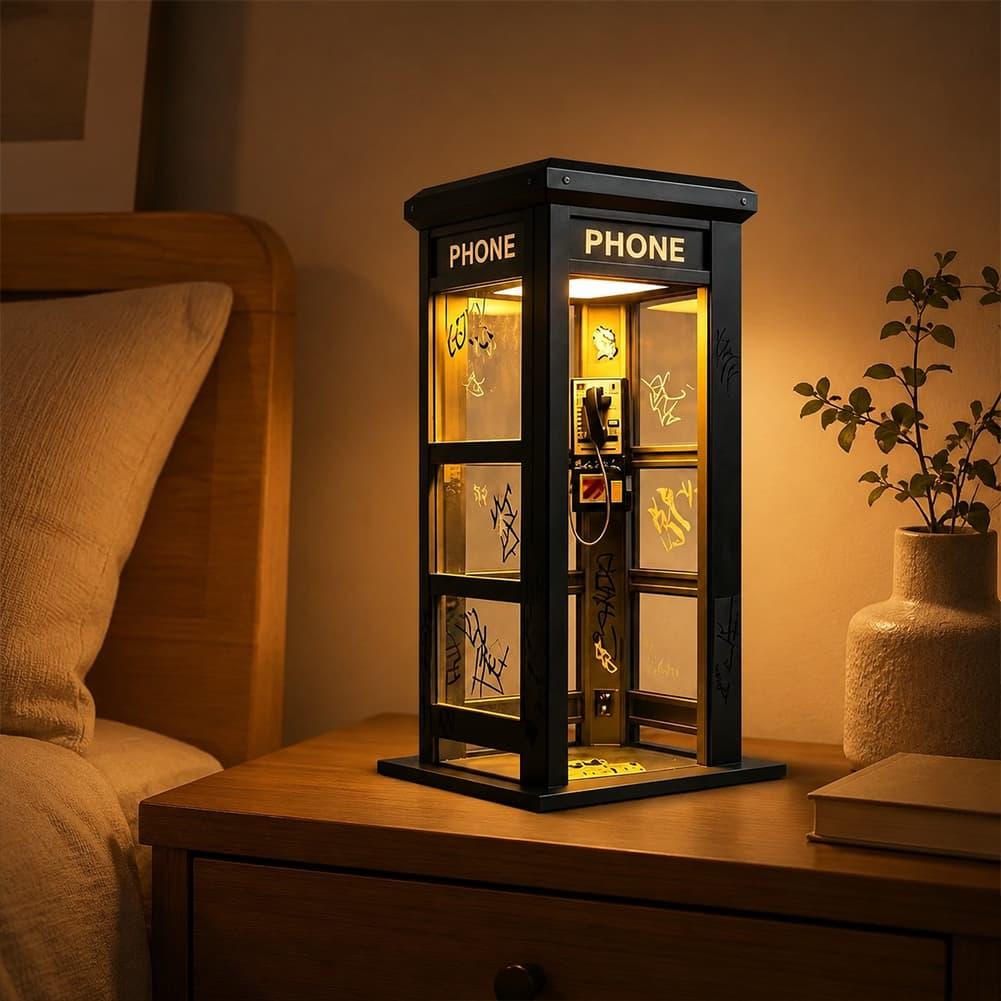 Retro Graffiti Phone Booth Tab - Desk Setup Equipment ulasan dan harga