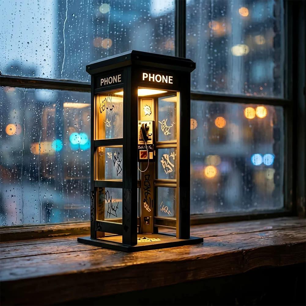 Retro Graffiti Phone Booth Tab - Desk Setup Equipment ulasan dan harga
