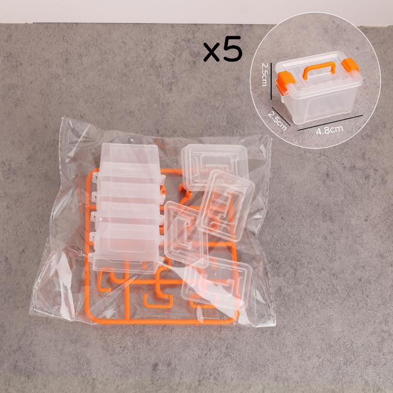 5Pcs Transparent Storage Box O - Cable Box Organizer ulasan dan harga
