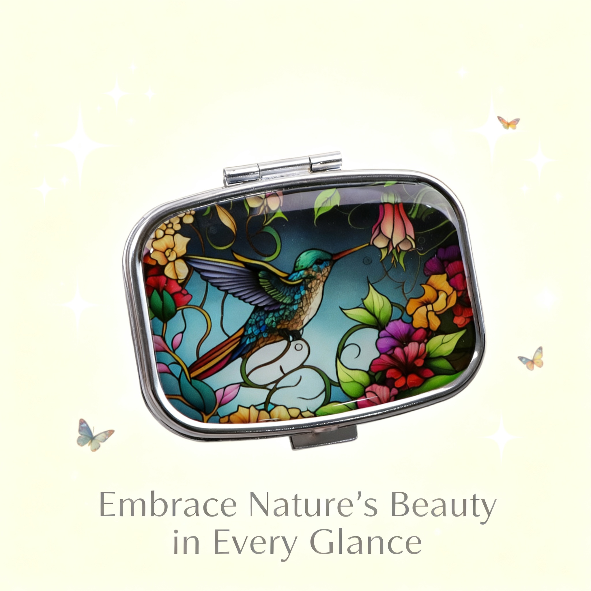 Cute Bird Cartoon Travel Pill  - Cable Box Organizer ulasan dan harga