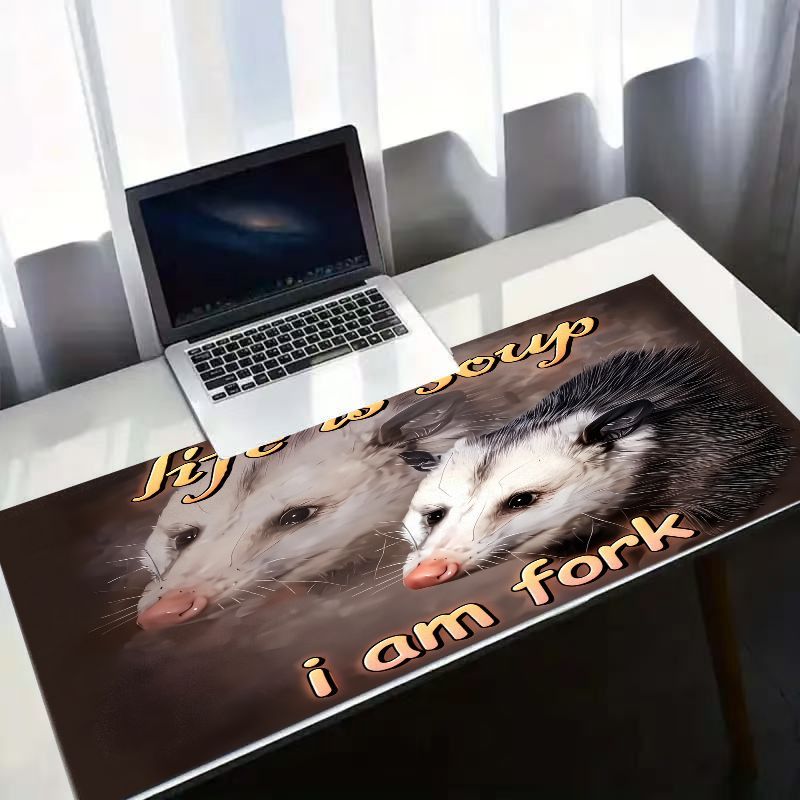 Whimsical Large Mouse Pad Flyi - Desk Setup Ergonomics ulasan dan harga