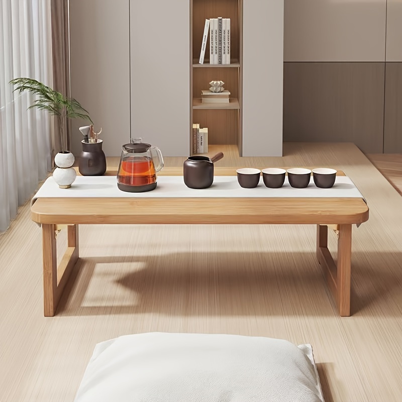 Foldable Portable Side Table B - Desk Setup Wood ulasan dan harga