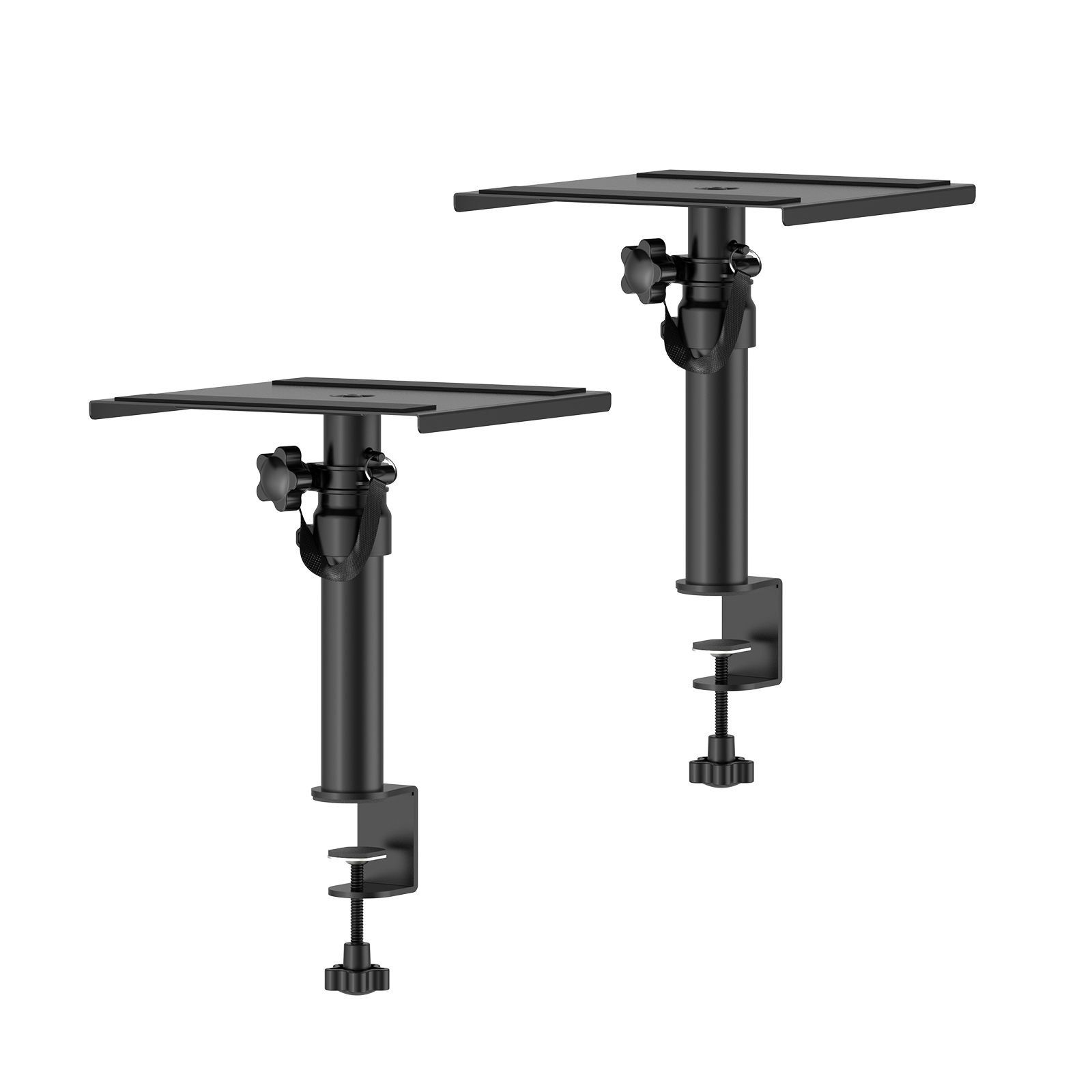 Set of 2 Desktop Clamp Speaker - Desk Setup With 2 Monitors ulasan dan harga