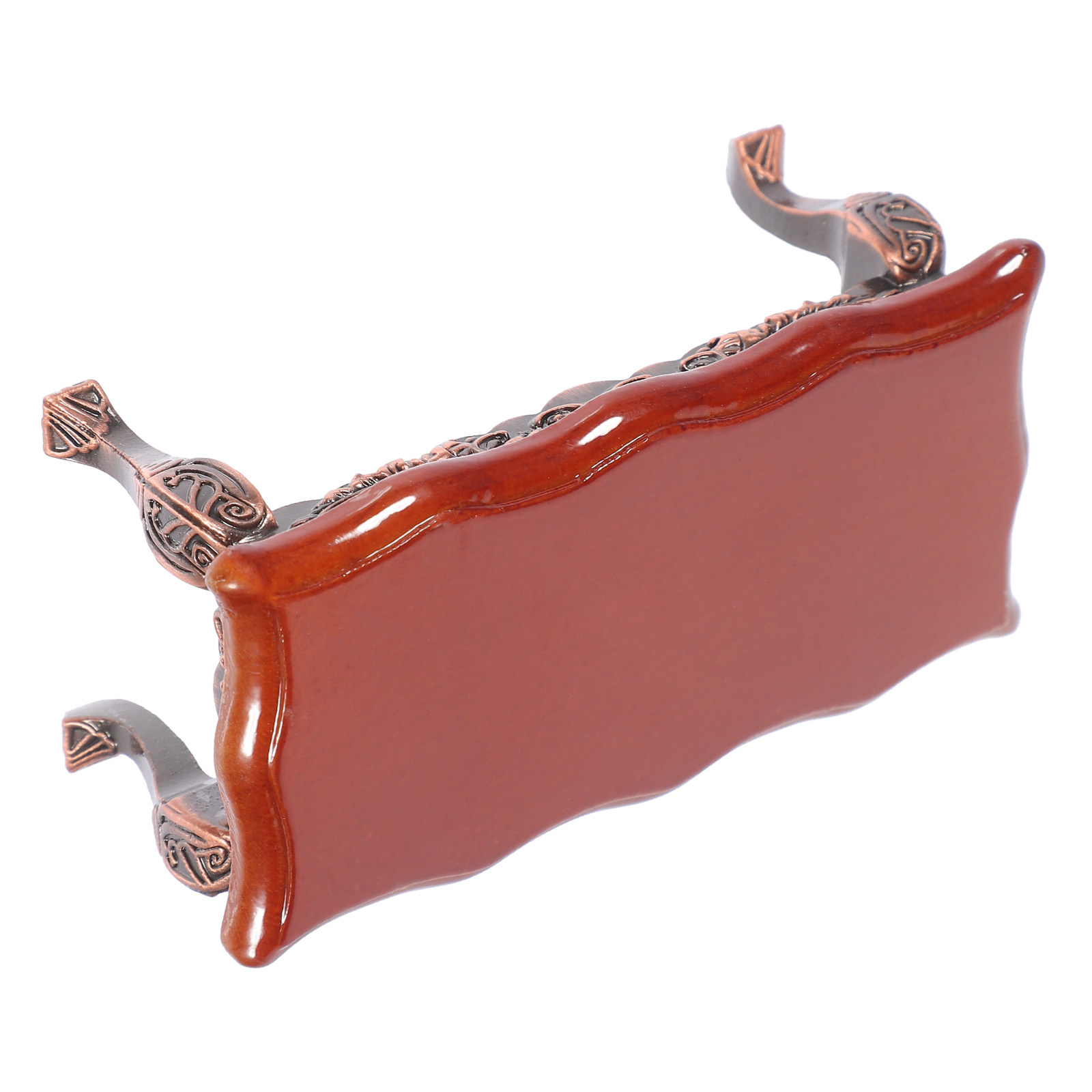 Miniature Rectangular Wooden T - Desk Setup Wood ulasan dan harga
