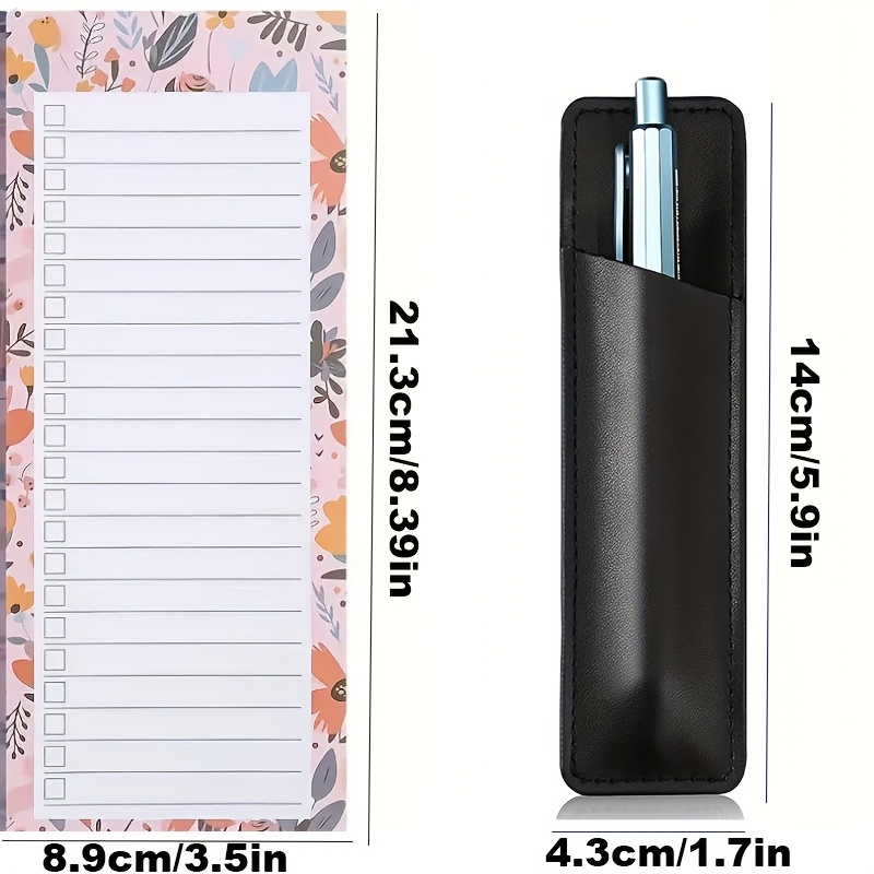3 Pcs, 2 Magnetic Shopping Lis - Pen Cup Magnetic ulasan dan harga