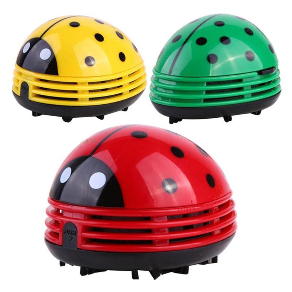 Cute Ladybug Desktop Vacuum Cl - Desk Setup Equipment ulasan dan harga