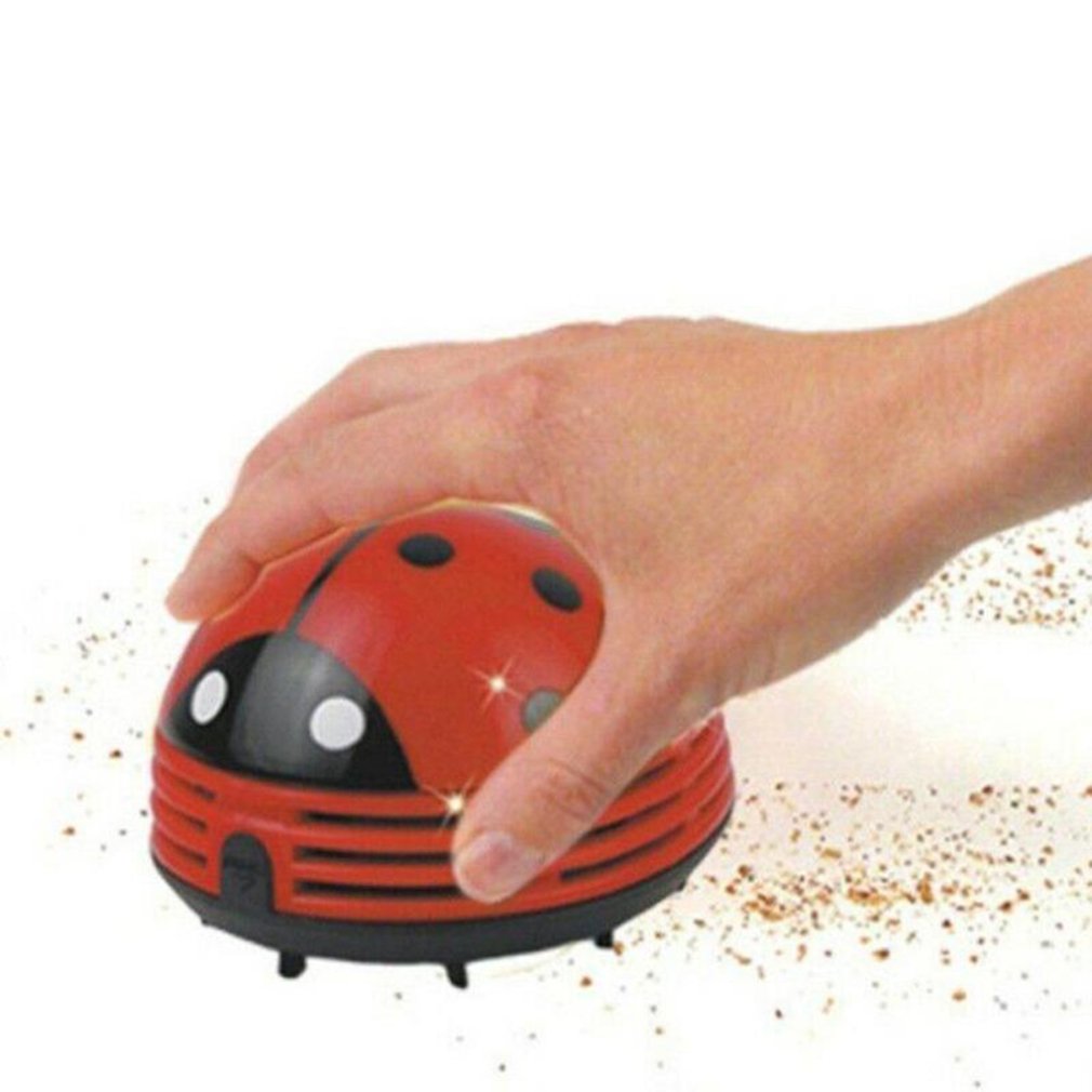 Cute Ladybug Desktop Vacuum Cl - Desk Setup Equipment ulasan dan harga