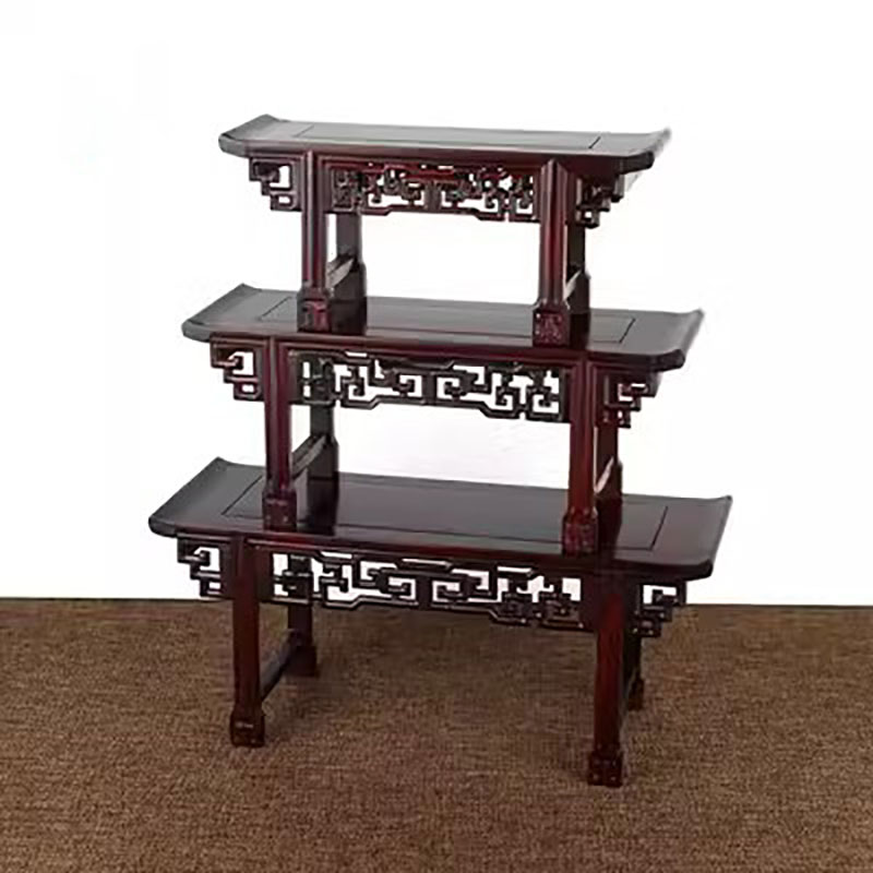 Small Mahogany Buddha Table, S - Desk Setup Wood ulasan dan harga