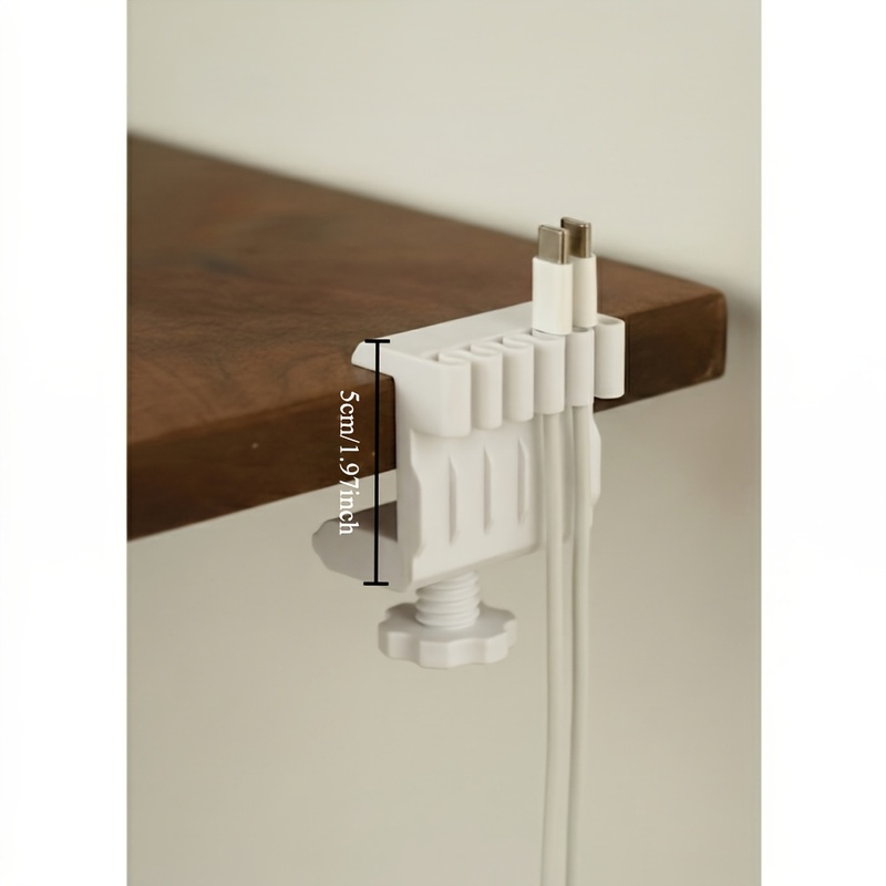 3 desktop cable manager clips  - Desk Setup Equipment ulasan dan harga