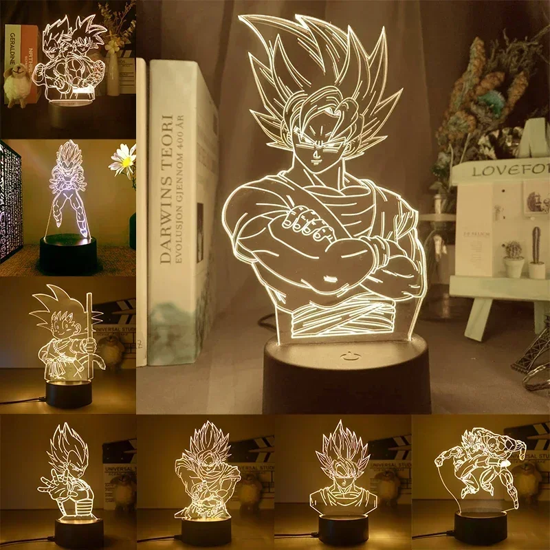 Dragon Ball Z Super Saiyan Veg - Desk Setup Light ulasan dan harga