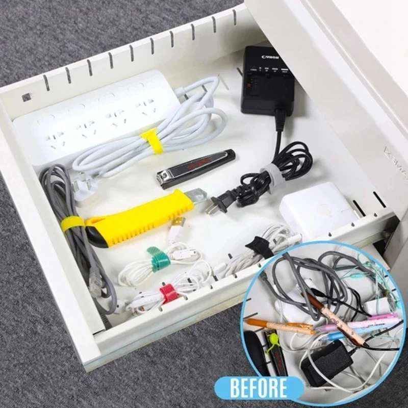 10/30/50PCS USB Cable Organize - Cable Box Organizer ulasan dan harga