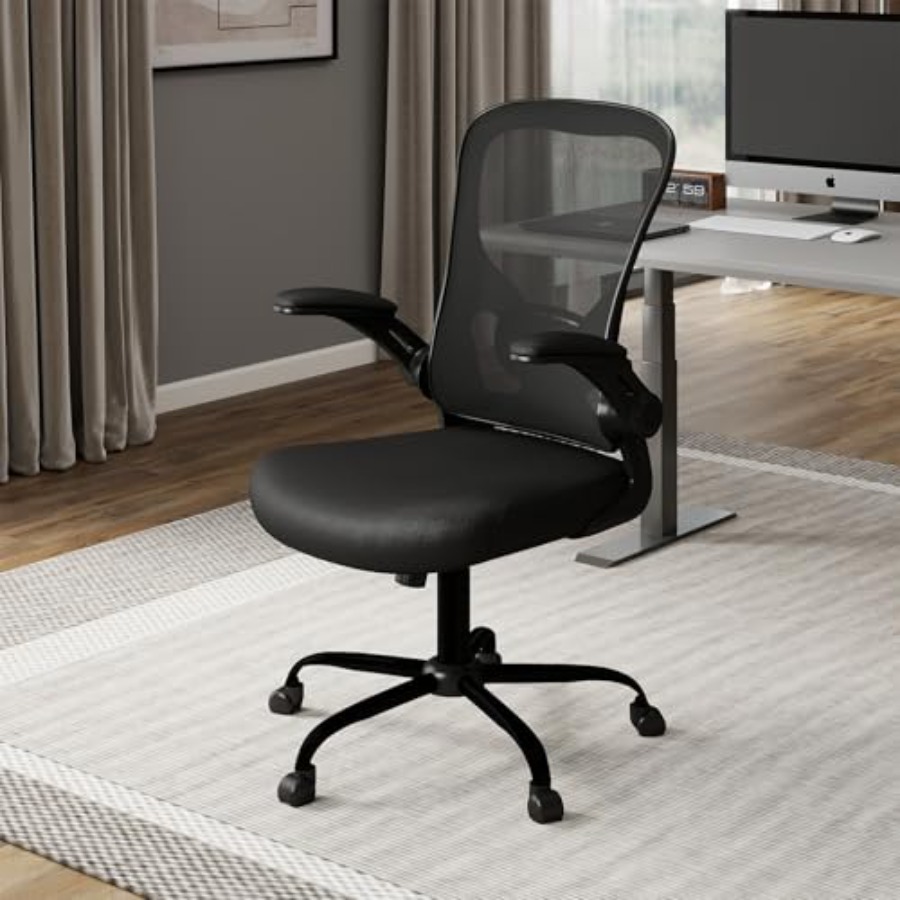 Mesh Office Chair, Ergonomic C - Desk Setup Ergonomics ulasan dan harga