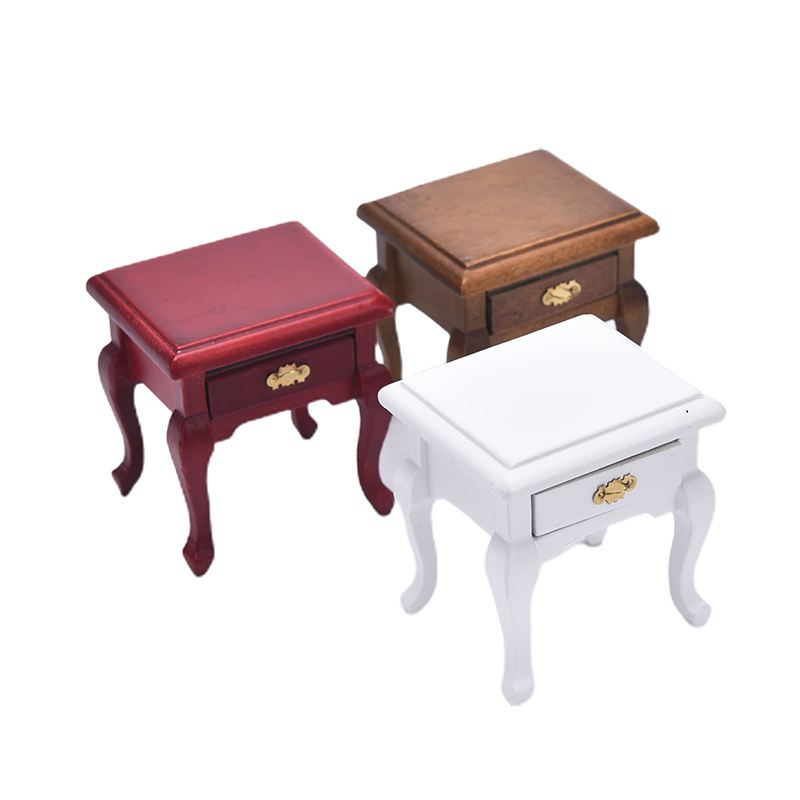 Dollhouse Miniature Furniture  - Desk Setup Wood ulasan dan harga