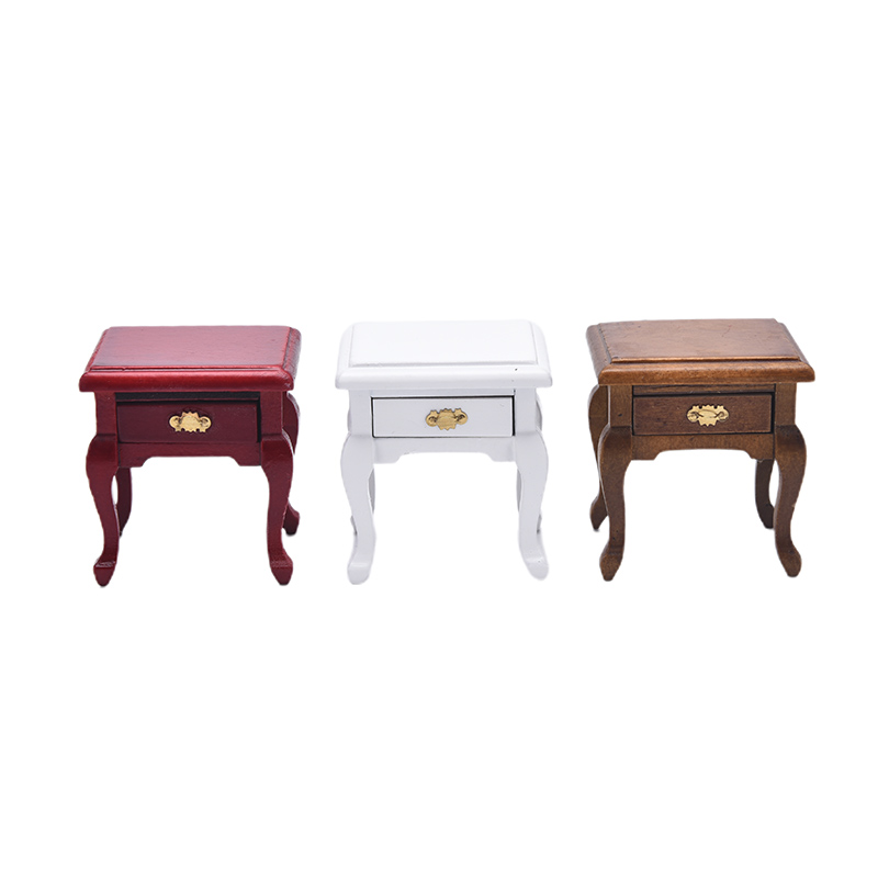 Dollhouse Miniature Furniture  - Desk Setup Wood ulasan dan harga