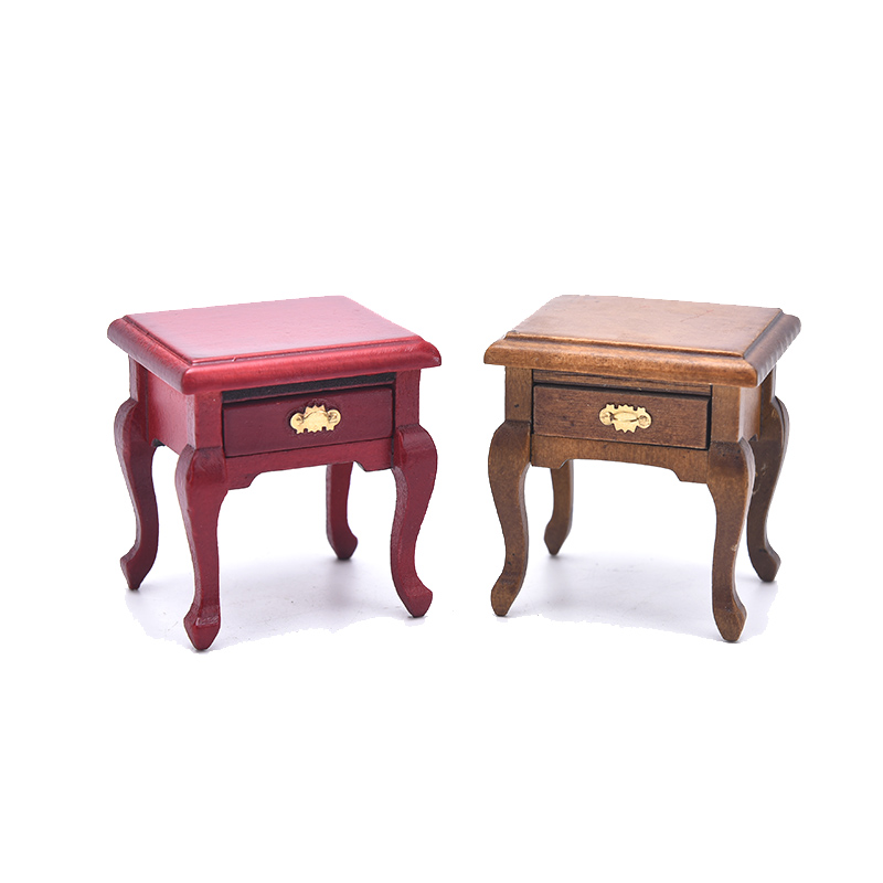 Dollhouse Miniature Furniture  - Desk Setup Wood ulasan dan harga