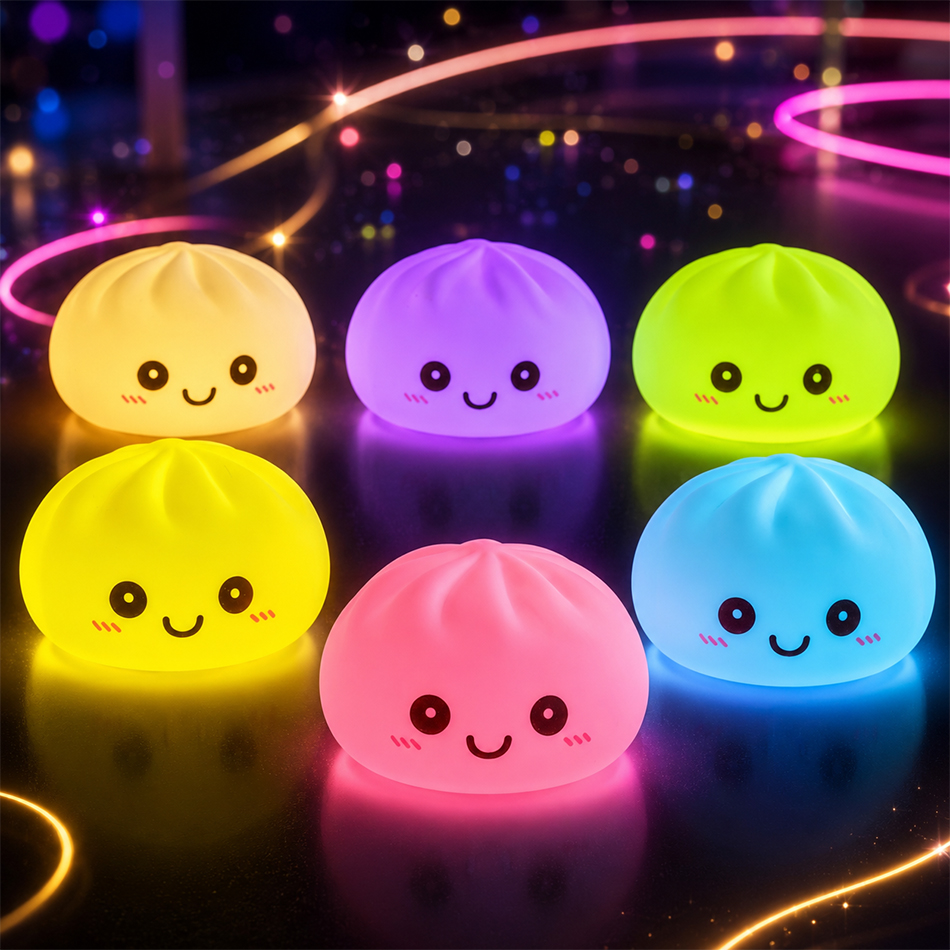 New Dumpling Night Lights Glow - Desk Setup Light ulasan dan harga