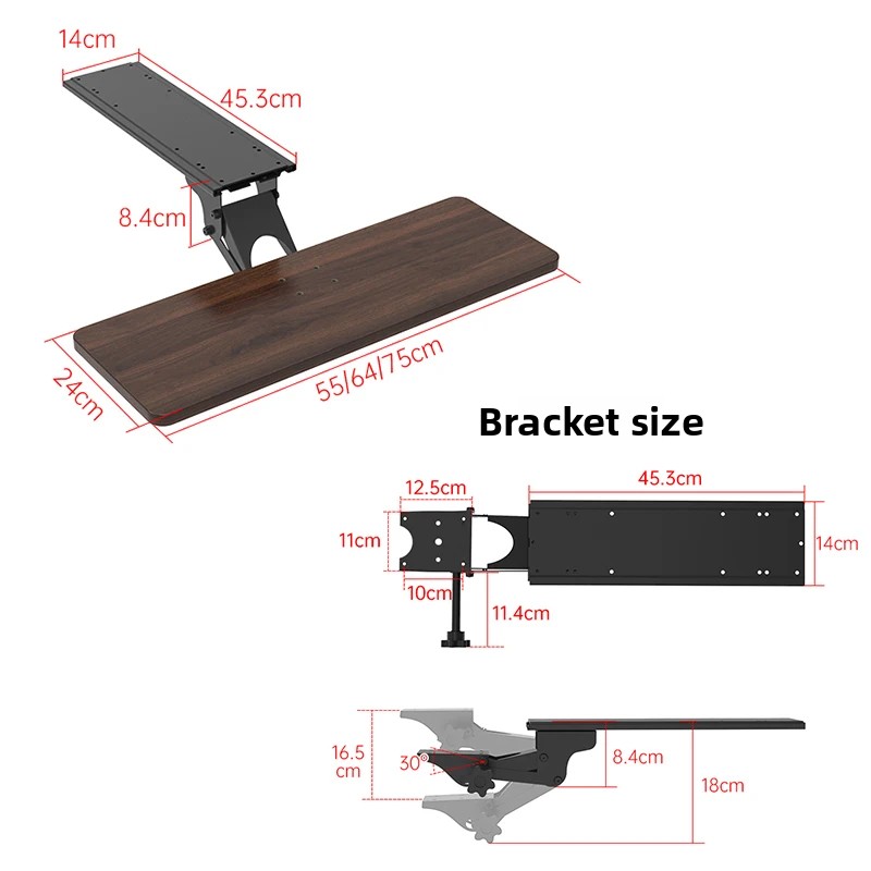 Ergonomic Under Desk Keyboard  - Desk Setup Ergonomics ulasan dan harga