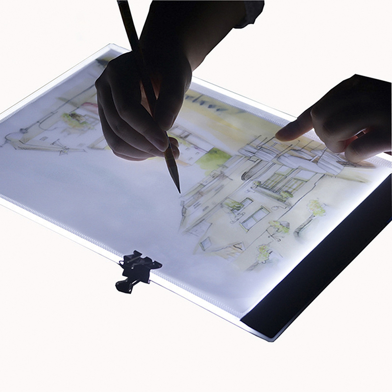 A5 LED Drawing Tablet Thin Art - Desk Setup Lamp ulasan dan harga