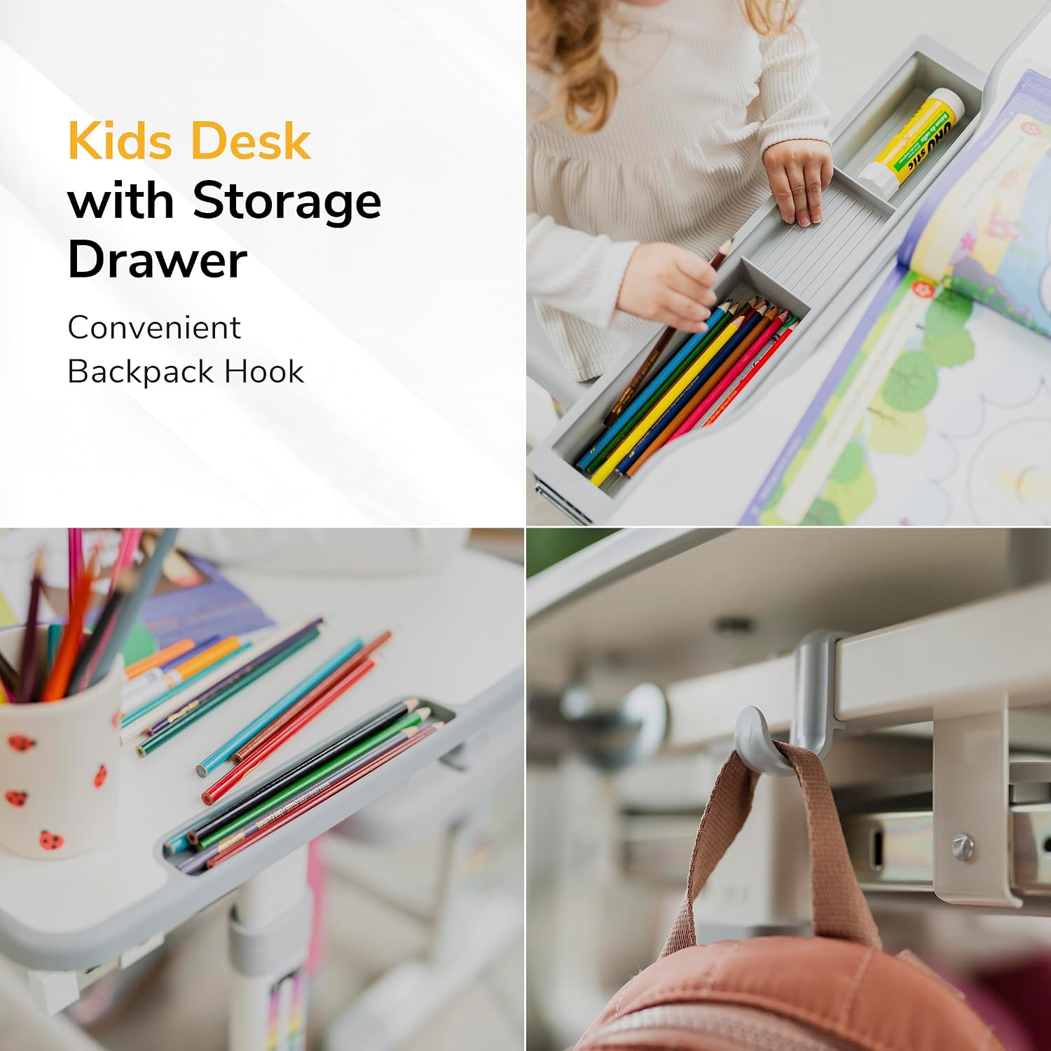 Kids Desk and Chair Set Height - Desk Setup Ergonomics ulasan dan harga