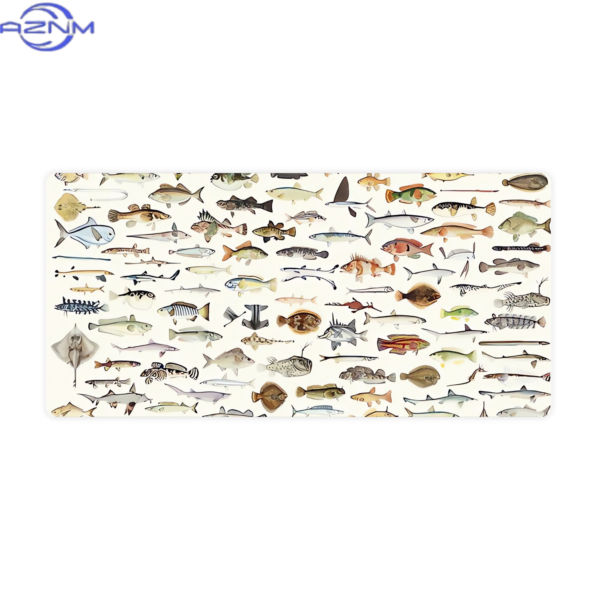 Fish Desk Mat for Mood Lightin - Desk Setup Bedroom ulasan dan harga