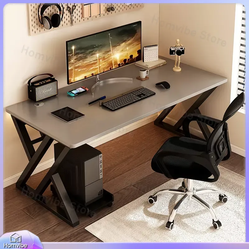 Modern Wooden Computer Desk fo - Desk Setup Ergonomics ulasan dan harga