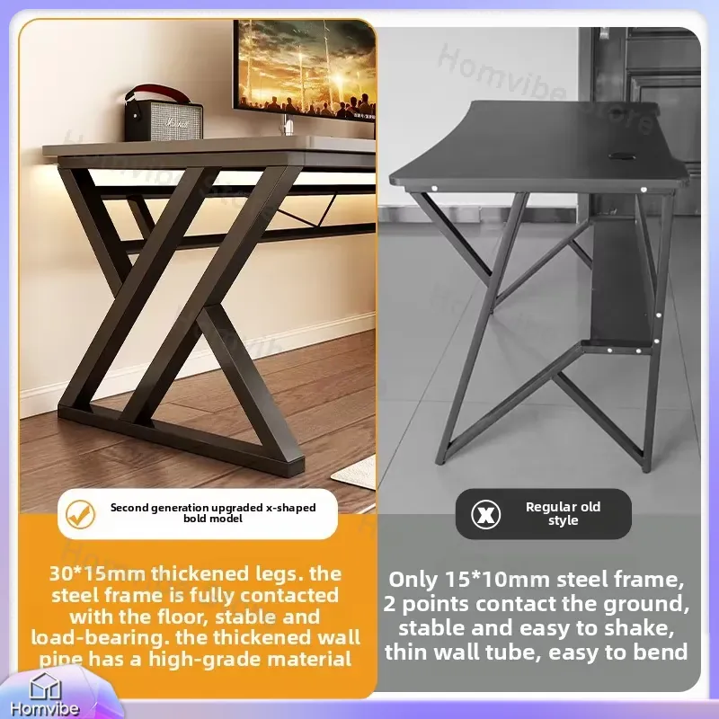 Modern Wooden Computer Desk fo - Desk Setup Ergonomics ulasan dan harga
