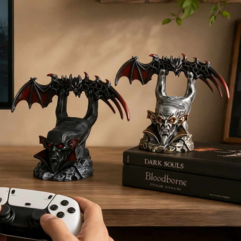 Spooky Vampire Bat Wing Resin  - Desk Setup Xbox ulasan dan harga