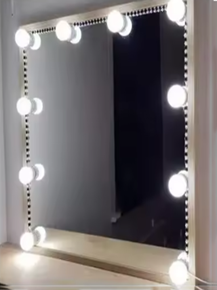 LED Mirror Makeup Mirror w/Lig - Desk Setup Light ulasan dan harga
