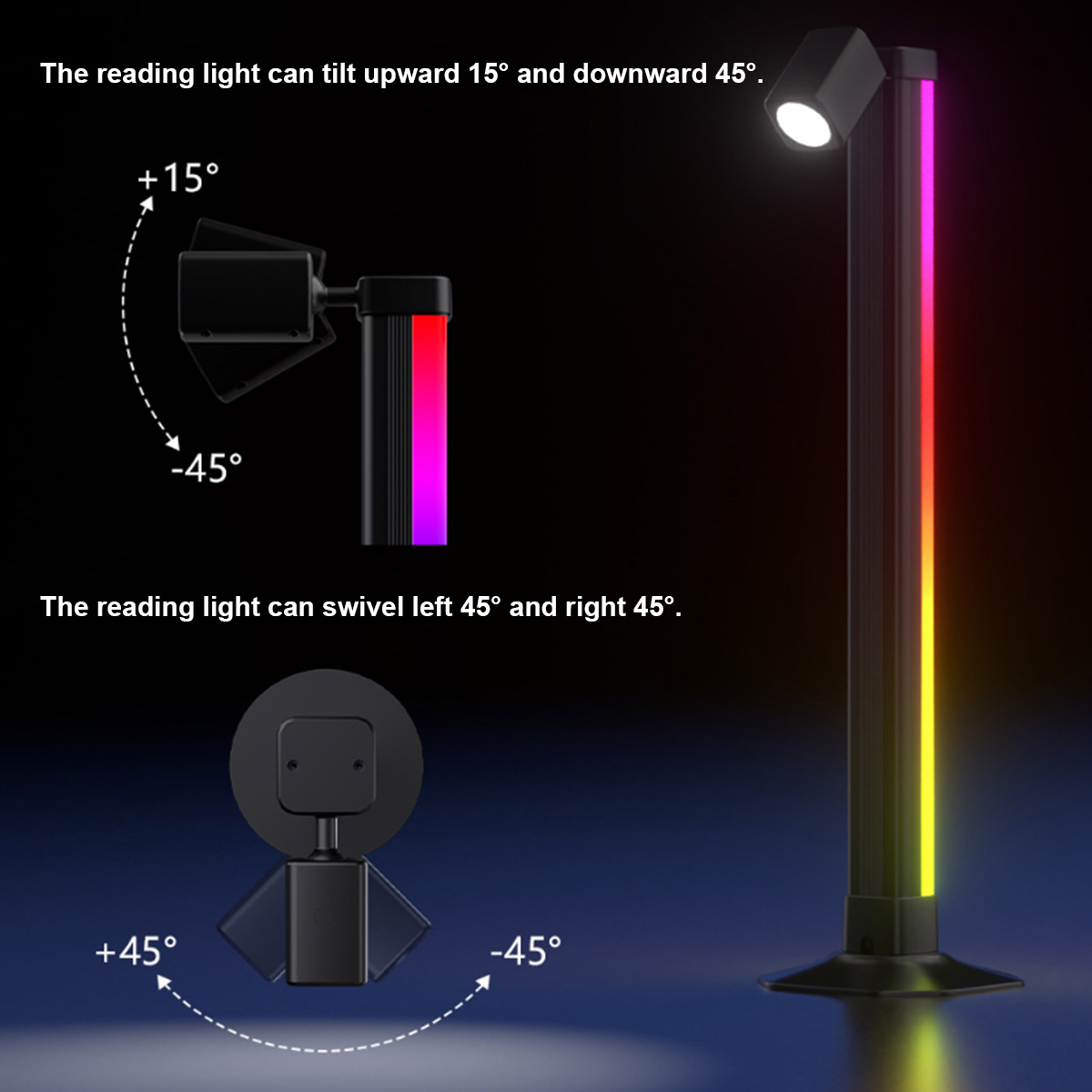 Smart Light Bar LED RGB Music  - Desk Setup Bedroom ulasan dan harga