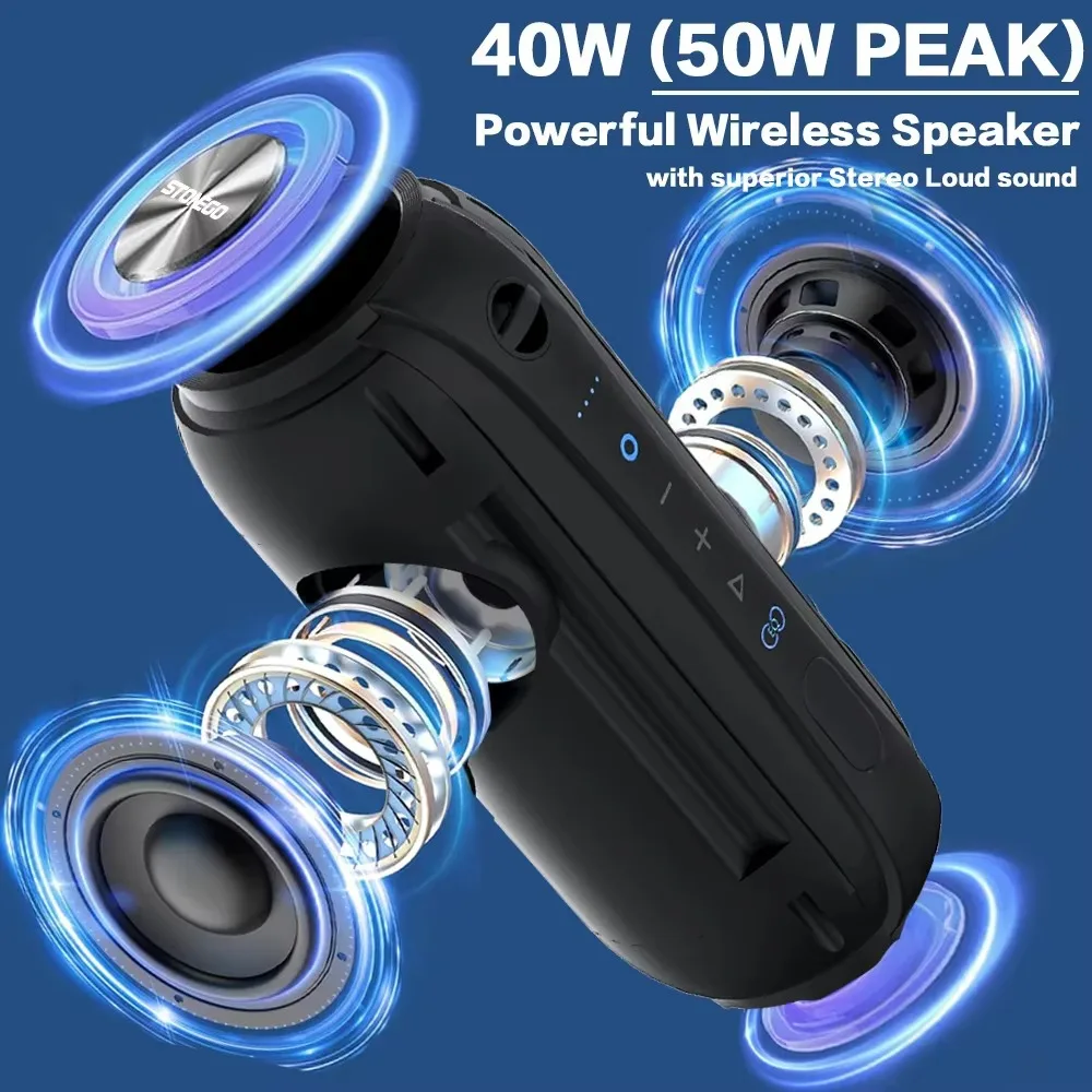 Cyberpunk Rgb Bluetooth Speake - Speaker Desk Setup ulasan dan harga