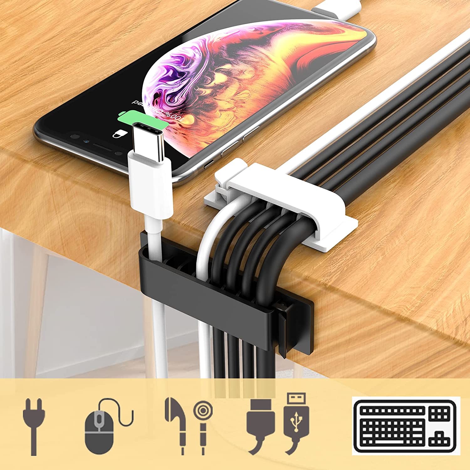 Cable Organizer Cord Managemen - Cable Box Organizer ulasan dan harga